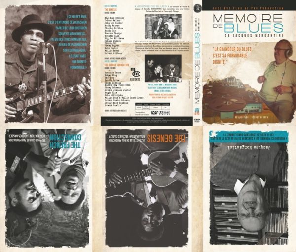 mémoire de Blues coffret digipack en éclaté