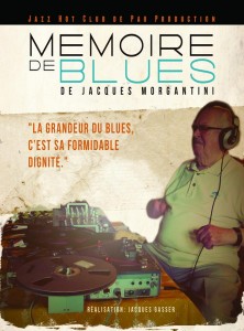 DVD mémoire de blues couverture du digipack - 4h de musique blues