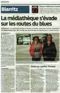 Presse : Mémoire de Blues Sud Ouest mai 2014